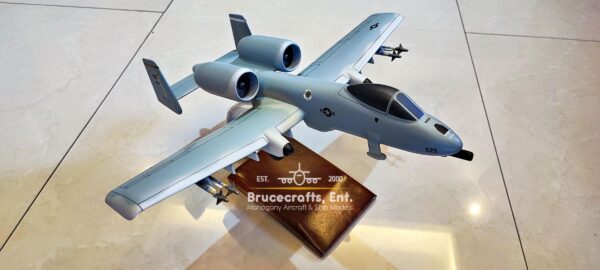 Fairchild Republic A-10 Thunderbolt II with detailed craftsmanship.